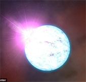 For the first time, a star has been discovered in a star