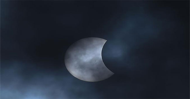 For the first time in 4 decades, super moon and solar eclipse appeared on Friday 13th