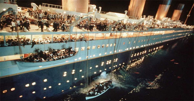 For the first time in life people have the opportunity to see the Titanic under the ocean