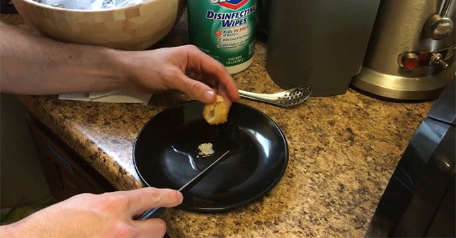 For the first time in the history of the culinary industry, we have fried water