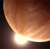 For the first time observe the super Earth atmosphere