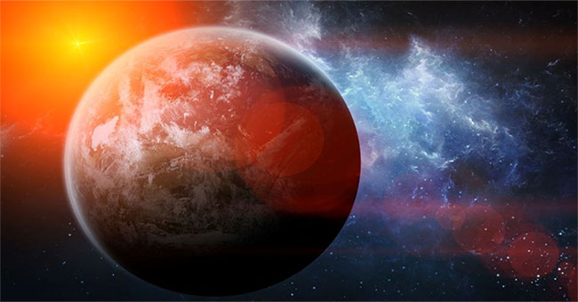 Foreign planet where a year lasts 19.5 days
