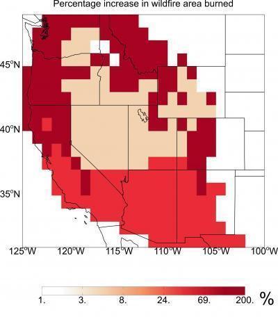 Forest fires will increase as the climate warms up