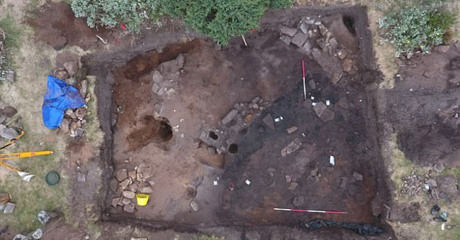 Found 1,100-year-old Anglo Saxon coins and long Pict houses