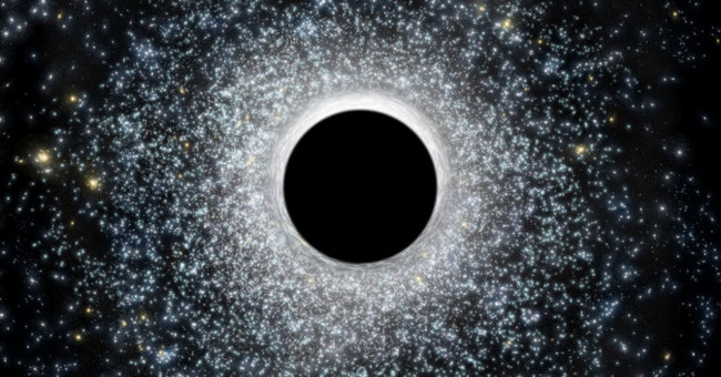 Found a new type of black hole, hidden in dense star clusters