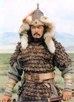Found a rare painting of Genghis Khan