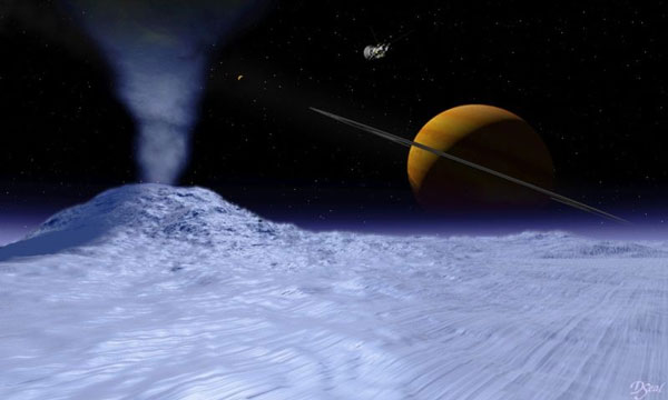 Found a source of rain on Saturn