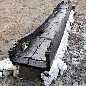 Found ancient boats 3500 years in England