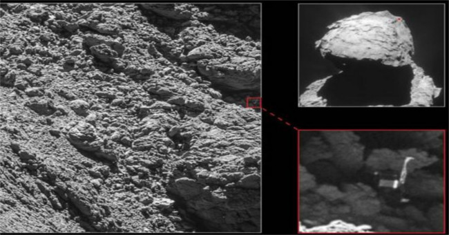 Found exploration robots stuck for two years on comets