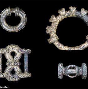Found in the fortress of a 2,000-year-old horse carriage