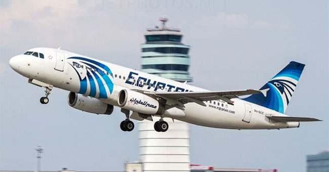 Found missing Egyptian aircraft