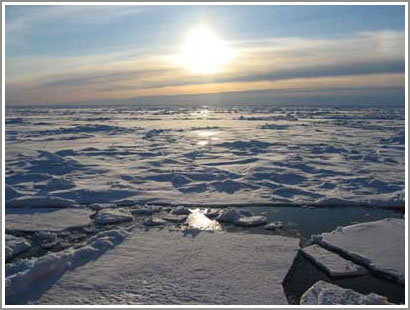 Found mountains in the North Pole