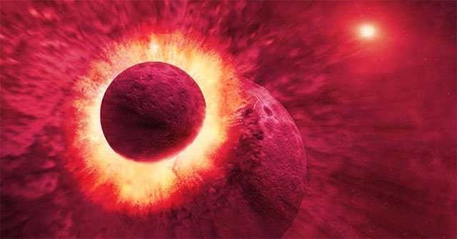 Found planet debris to prove the origin of the Moon