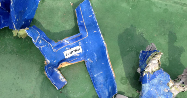 Found the black box of the Egyptian plane in distress