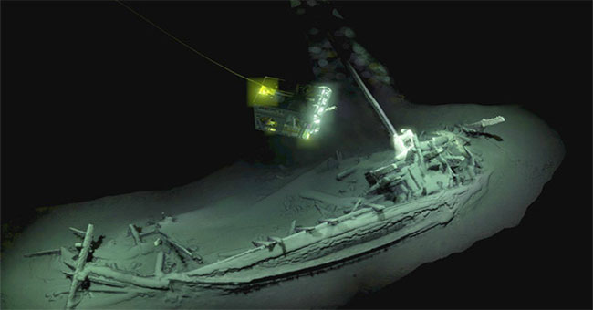 Found the oldest ancient wreck in the Black Sea