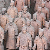 Found the palace in the tomb of Qin Shihuang