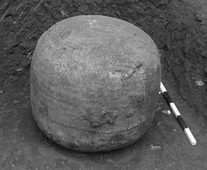Found woven fabric 2,700 years