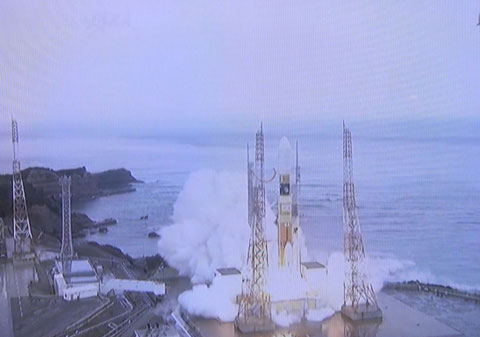 FPT satellite into space