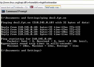 FPT's DNS server was attacked?