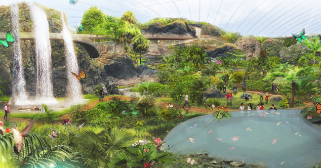 France builds the world's largest greenhouse