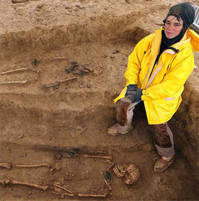France proceeded to excavate the site from the Iron Age