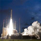 France successfully launched Ariane-5 heavy rocket to space