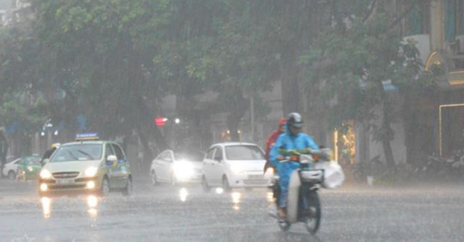 From May 14, the whole country had thunderstorms on a large scale