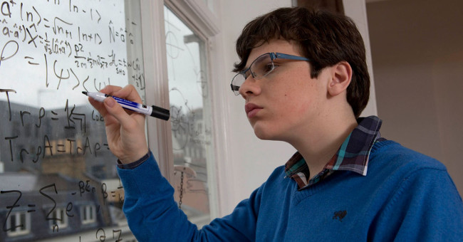 From the autistic boy to become a Physics prodigy possessing IQ 170