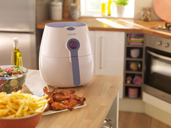 Frying fat-free food