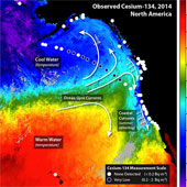 Fukushima radiation spreads to the US coast