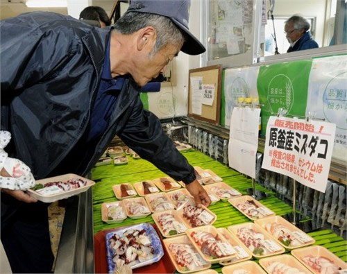 Fukushima seafood 're-export' market after nuclear disaster