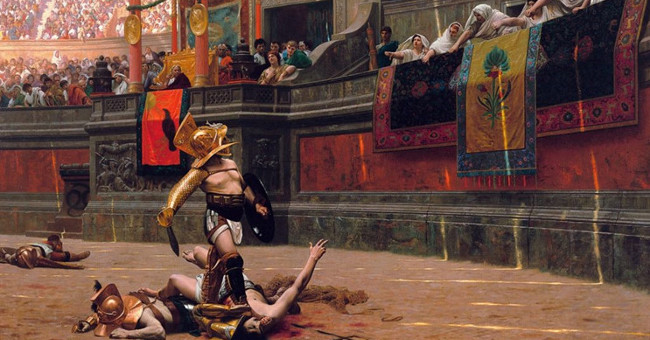 Funny death of ancient Romans