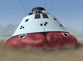 Future Orion spaceship model