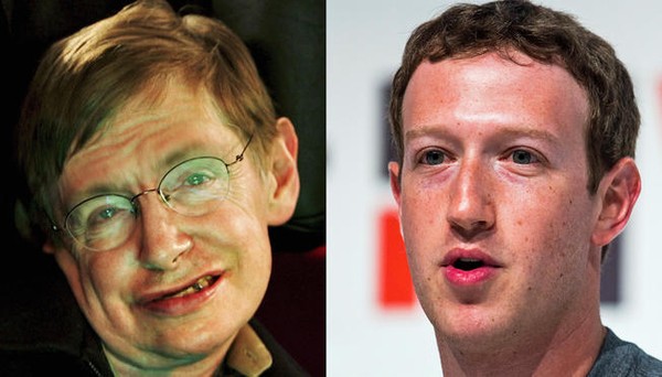Future technology world from visualizing the Facebook boss
