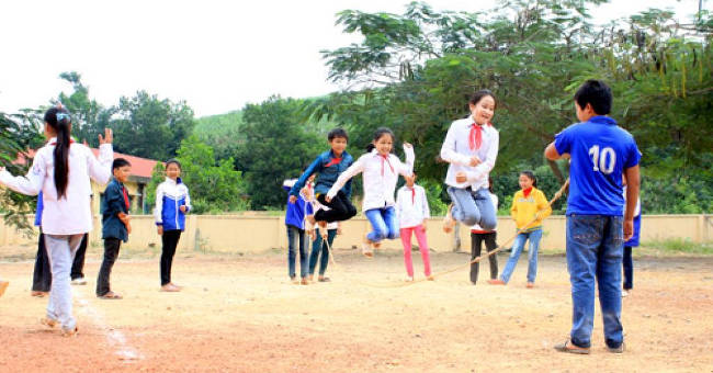 Games of Vietnamese children in the past