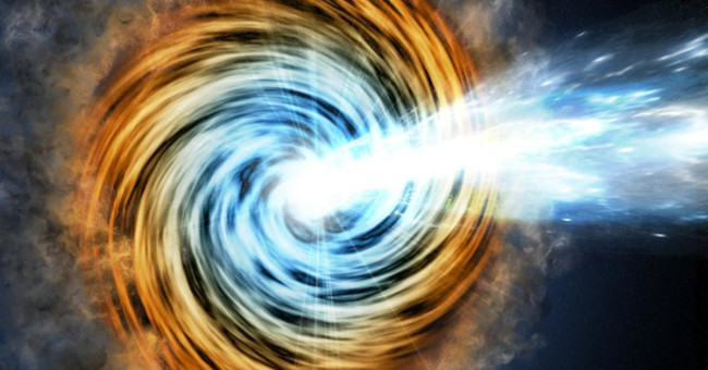 Gamma rays carry super energy coming from the other side of the universe