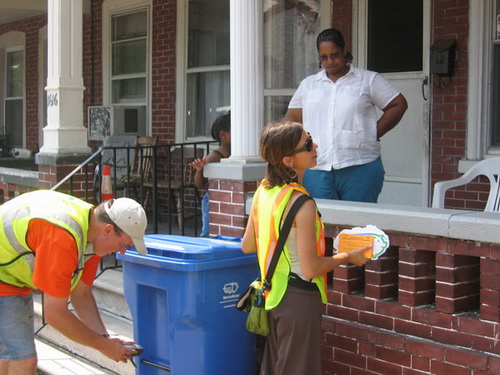 Garbage classification is rewarded with money