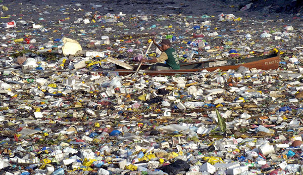 Garbage in the Pacific increased 100 times