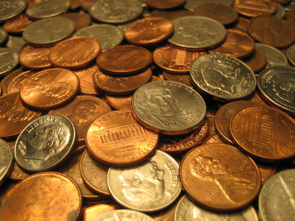Generate electricity from coins