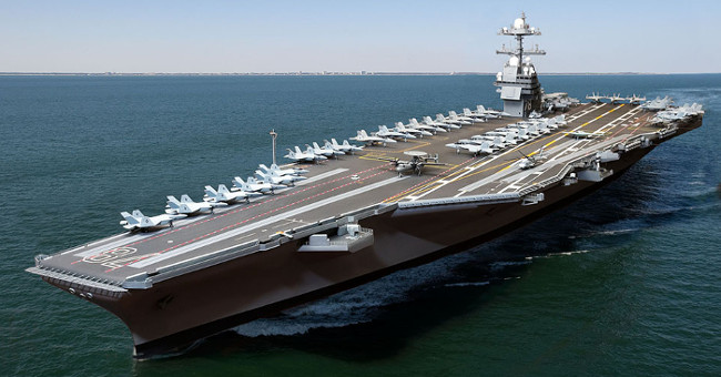 Gerald R. Ford super carrier class process