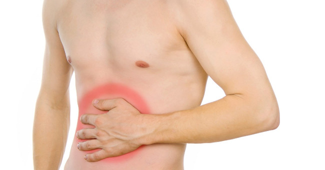 Getting sick through abdominal pain