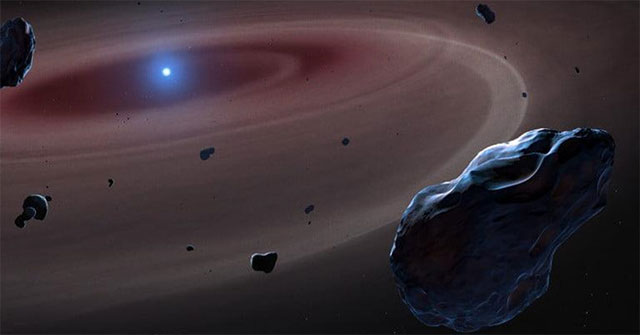'Ghost waves' emanating from the dead stars