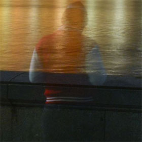 Ghosts appear in London the night of the New Year