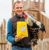 'Giant' chicken in England