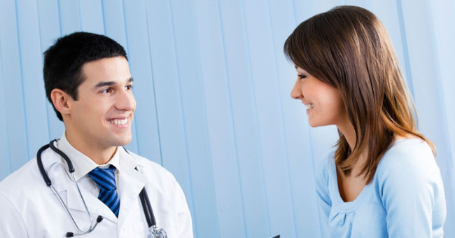 Glass for early detection of cervical cancer