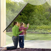 Glass self-cleaning and scratch-free