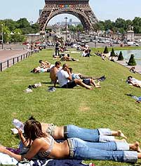 Global temperatures increase rapidly
