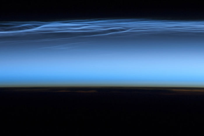 Glowing cloud