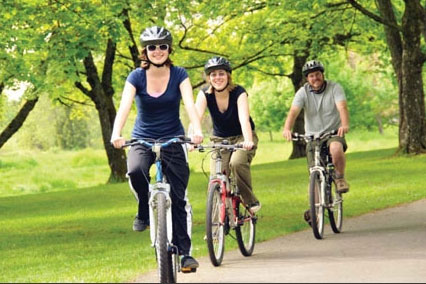 Go shopping with bikes that are more beneficial for health