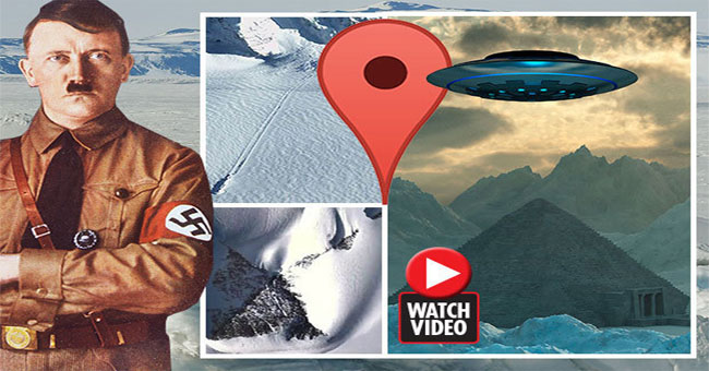Google Earth discovered a series of shocking secrets in Antarctica